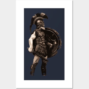 Spartan Warrior Posters and Art